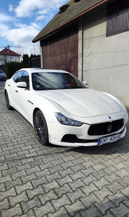 Maserati Ghibli cena 126000 przebieg: 100000, rok produkcji 2016 z Łobez małe 92